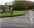 Direction signs in Stone, Gloucestershire