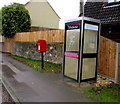 BT phonebox and Queen Elizabeth II postbox, Stone, Gloucestershire