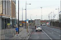 O1834 : East Wall Road towards Dublin Port by Ian S