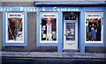 The former Cancer Research Shop in Island Street, Galashiels