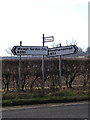 TL2013 : Roadsigns on the B653 Marford Road by Geographer