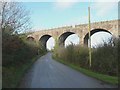 The western half of the railway viaduct, Chacewater