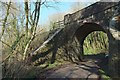 Railway bridge below Lodge Hill