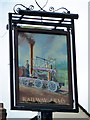 The Railway Arms, Theydon Bois (closed) - inn sign