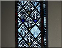 TQ2913 : Clayton; The Church of St. John the Baptist: Detail of window in the chancel north wall by Michael Garlick