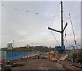 ST3086 : Cardiff Road bridge reconstruction (9) by Robin Drayton