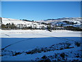SK1888 : Ladybower Reservoir Frozen Over by Geoffrey Tryon