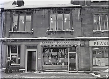 NT4936 : Premises in Bank Street, Galashiels, in January 1987 by Walter Baxter