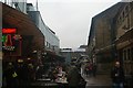 View of the Stables Market bridge from the main market