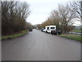 Lay-by with cafe off the A64 near Starr Carr Farm