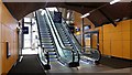 SE2933 : Leeds station, new southern entrance escalators by Stephen Craven