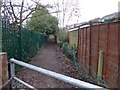 Access track off Woodwater Lane, Exeter