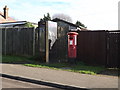 TL1413 : Sibley Avenue George V Postbox and Telephone Kiosk by Geographer