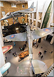 TQ3179 : Spitfire and Harrier at The Imperial War Museum by David P Howard
