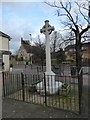 Fair Oak War Memorial: late January 2016