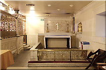 TQ2982 : St Pancras, Euston Road - South chapel by John Salmon