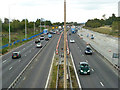 M25 road works