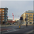 Across Hills Road to Homerton Street