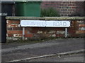 TL1413 : Cravells Road sign by Geographer