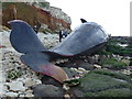 TF6741 : Dead sperm whale, Hunstanton - 14 by Richard Humphrey