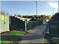 Footbridge alongside Sowe Bridge, Walsgrave, Coventry