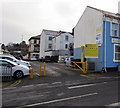 Entrance to Station Approach Car Park, Newport