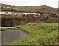 Hillside view from New Tredegar Business Park