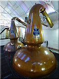 NT4466 : Wash and Low Wines Stills at Glenkinchie Distillery by Brian Turner