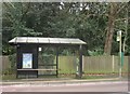 Bus stop on Farnborough Road