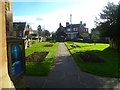 Looking out of Slinfold church