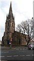 SE2932 : Spire of the former St Matthew's, Holbeck by Stephen Craven