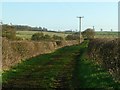 SK8616 : Bridleway near Catmose Lodge by Alan Murray-Rust