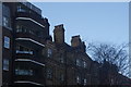 View of chimneys of a house on Oakley Street