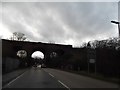 Railway bridge on Three Arch Road, White Bushes