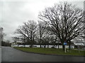 Roundabout on Reigate Road, Hookwood