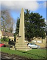 Memorial obelisk to Sir Francis Chantrey