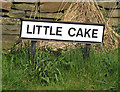 Little Cake roadsign