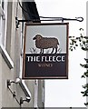 The Fleece (b) - sign, 11 Church Green, Witney, Oxon