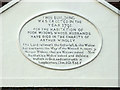 Kendall Almshouses, Colchester - inscription