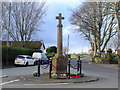 SJ6991 : Cross at Hollins Green by Gary Rogers