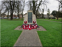 TL5686 : Littleport war memorial by Hugh Venables