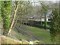 Clay House Park looking towards Clay House Bridge, Greetland