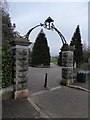 The entrance arch to Heavitree Pleasure Ground