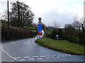 SH8829 : Road junction near Llanuwchllyn by John Lucas