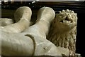 SK9211 : Exton church, Harrington tomb, detail by Alan Murray-Rust