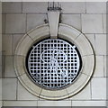 Baker Street tube station - (former) Metropolitan Railway monogram