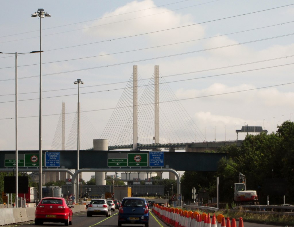 Approaching the Dartford Tunnel (2) © Martin Dawes :: Geograph Britain ...