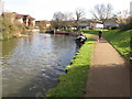 TQ1677 : Winter moorings on Grand Union Canal at Brentford by David Hawgood