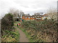 Approaching Walford Road