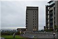 Fire damaged towerblock